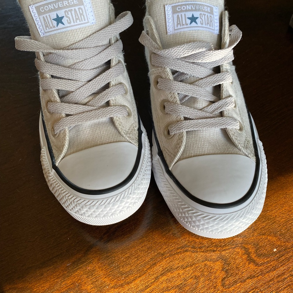 Tan Converse